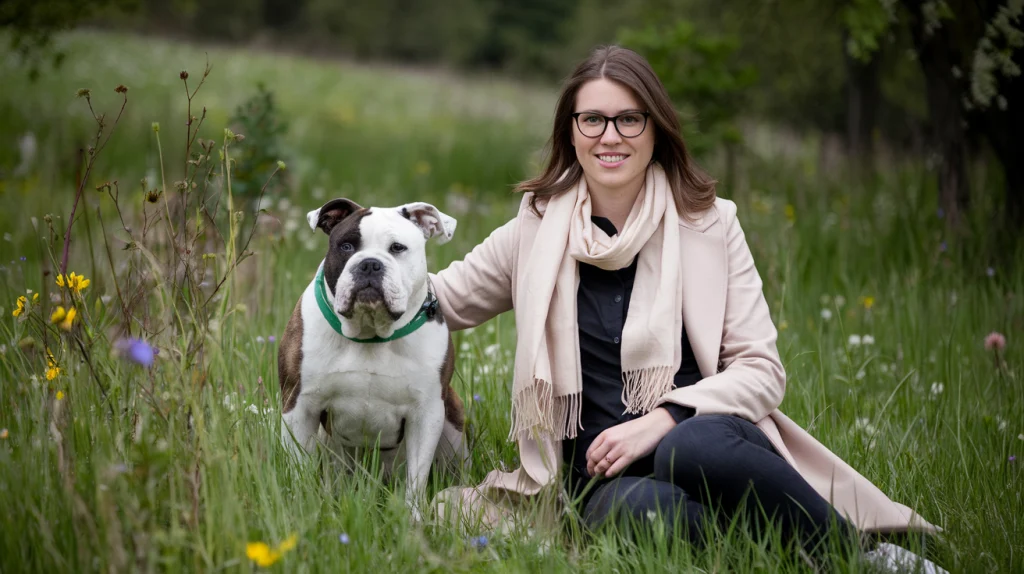 American Bulldog im Portrait